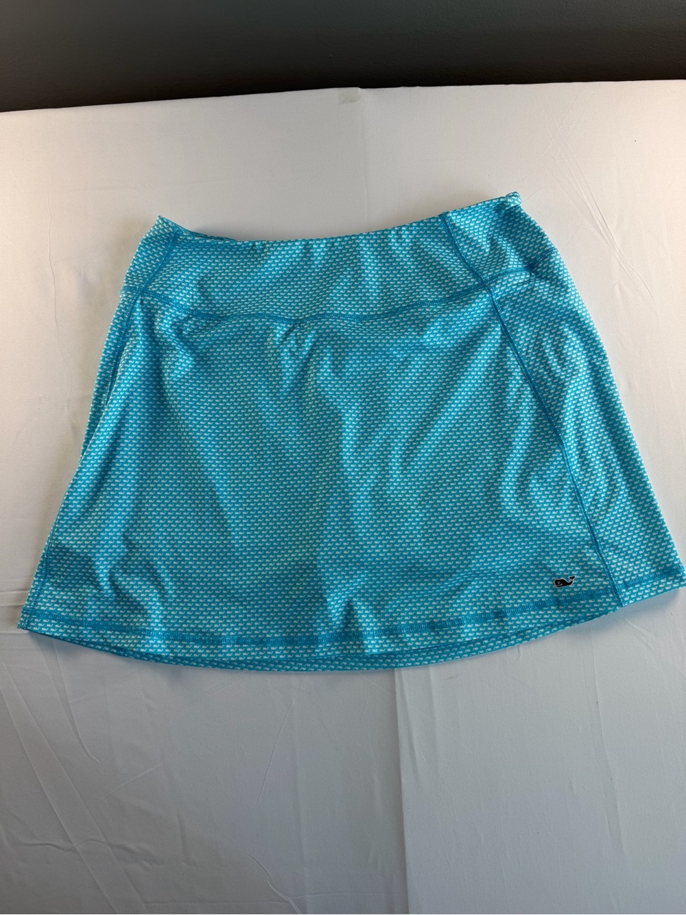 Vineyard Vines Turquoise Patterned A-Line Skirt/Skort
